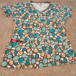Scrub Top medical or vet workwear, sz medium